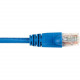 Black Box CAT6 Value Line Patch Cable, Stranded, Blue, 15-ft. (4.5-m), 25-Pack - 15 ft Category 6 Network Cable for Network Device - First End: 1 x RJ-45 Male Network - Second End: 1 x RJ-45 Male Network - Patch Cable - Gold Plated Contact - Blue - 25 Pac