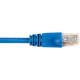 Black Box CAT6 Value Line Patch Cable, Stranded, Blue, 15-ft. (4.5-m), 5-Pack - 15 ft Category 6 Network Cable for Network Device - First End: 1 x RJ-45 Male Network - Second End: 1 x RJ-45 Male Network - Patch Cable - Gold Plated Contact - Blue - 5 Pack 