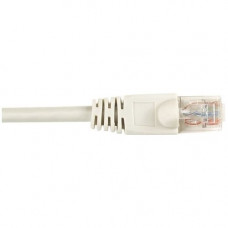 Black Box Cat.6 Patch Network Cable - 15 ft Category 6 Network Cable for Network Device - First End: 1 x RJ-45 Male Network - Second End: 1 x RJ-45 Male Network - Patch Cable - Gold Plated Contact - Gray - 25 Pack CAT6PC-015-GY-25PAK