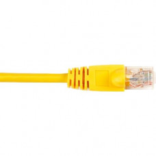 Black Box CAT6 Value Line Patch Cable, Stranded, Yellow, 15-ft. (4.5-m) - 15 ft Category 6 Network Cable for Network Device - First End: 1 x RJ-45 Male Network - Second End: 1 x RJ-45 Male Network - Patch Cable - Gold Plated Contact - Yellow - RoHS Compli