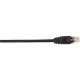 Black Box CAT6 Value Line Patch Cable, Stranded, Black, 20-ft. (6.0-m) - 20 ft Category 6 Network Cable for Network Device - First End: 1 x RJ-45 Male Network - Second End: 1 x RJ-45 Male Network - Patch Cable - Gold Plated Contact - Black - 1 Pack - RoHS