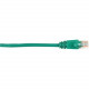 Black Box CAT6 Value Line Patch Cable, Stranded, Green, 20-ft. (6.0-m) - 20 ft Category 6 Network Cable for Network Device - First End: 1 x RJ-45 Male Network - Second End: 1 x RJ-45 Male Network - Patch Cable - Gold Plated Contact - Green - 1 Pack - RoHS