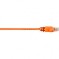 Black Box CAT6 Value Line Patch Cable, Stranded, Orange, 20-ft. (6.0-m) - 20 ft Category 6 Network Cable for Network Device - First End: 1 x RJ-45 Male Network - Second End: 1 x RJ-45 Male Network - Patch Cable - Gold Plated Contact - Orange - 1 Pack - Ro