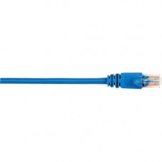 Black Box CAT5e Value Line Patch Cable, Stranded, Blue, 25-ft. (7.5-m) - 25 ft Category 5e Network Cable for Network Device - First End: 1 x RJ-45 Male Network - Second End: 1 x RJ-45 Male Network - Patch Cable - Gold Plated Contact - Blue - 1 Pack - RoHS