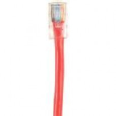 Black Box Cat.6 UTP Patch Network Cable - 5 ft Category 6a Network Cable for Network Device - First End: 1 x RJ-45 Male Network - Second End: 1 x RJ-45 Male Network - Patch Cable - Gold-flash Plated Contact - Red CAT6PC-B-005-RD