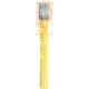 Black Box Cat.6 UTP Patch Network Cable - 5 ft Category 6a Network Cable for Network Device - First End: 1 x RJ-45 Male Network - Second End: 1 x RJ-45 Male Network - Patch Cable - Gold-flash Plated Contact - Yellow CAT6PC-B-005-YL