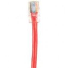Black Box Cat.6 UTP Patch Network Cable - 15 ft Category 6a Network Cable for Network Device - First End: 1 x RJ-45 Male Network - Second End: 1 x RJ-45 Male Network - Patch Cable - Gold-flash Plated Contact - Red CAT6PC-B-015-RD