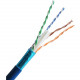 Comprehensive Cat 6 550 MHz Shielded Solid Blue Bulk Cable 1000ft - Category 6 for Network Device - 1000 ft - 1 x Bare Wire - 1 x Bare Wire - Shielding CAT6SHBLU-1000