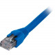 Comprehensive Cat6 Snagless Solid Plenum Shielded Blue Patch Cable 100ft - 100 ft Category 6 Network Cable for Network Device - First End: 1 x RJ-45 Male Network - Second End: 1 x RJ-45 Male Network - 19.38 MB/s - Patch Cable - Shielding - Blue CAT6SHP-10