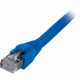 Comprehensive Cat6 Snagless Solid Plenum Shielded Blue Patch Cable 75ft - 75 ft Category 6 Network Cable for Network Device - First End: 1 x RJ-45 Male Network - Second End: 1 x RJ-45 Male Network - 19.38 MB/s - Patch Cable - Shielding - Blue CAT6SHP-75BL
