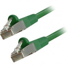Comprehensive Cat6 Snagless Shielded Ethernet Cables, Green, 1ft - 1 ft Category 6 Network Cable for Network Device - First End: 1 x RJ-45 Male Network - Second End: 1 x RJ-45 Male Network - 125 MB/s - Patch Cable - Shielding - Nickel Plated Connector - G