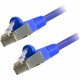 Comprehensive Cat6 Snagless Shielded Ethernet Cables, Blue, 100ft - 100 ft Category 6 Network Cable for Network Device - First End: 1 x RJ-45 Male Network - Second End: 1 x RJ-45 Male Network - 125 MB/s - Patch Cable - Shielding - Nickel Plated Connector 