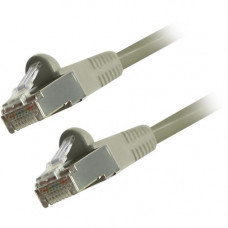 Comprehensive Cat6 Snagless Shielded Ethernet Cables, Grey, 10ft - 10 ft Category 6 Network Cable for Network Device - First End: 1 x RJ-45 Male Network - Second End: 1 x RJ-45 Male Network - 125 MB/s - Patch Cable - Shielding - Nickel Plated Connector - 