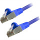 Comprehensive Cat6 Snagless Shielded Ethernet Cable, Blue, 75ft - 75 ft Category 6 Network Cable for Network Device - First End: 1 x RJ-45 Male Network - Second End: 1 x RJ-45 Male Network - 125 MB/s - Patch Cable - Shielding - Nickel Plated Connector - G