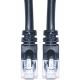 SIIG CB-5E0811-S1 Cat.5e UTP Cable - 50 ft Category 5e Network Cable - First End: 1 x RJ-45 Male Network - Second End: 1 x RJ-45 Male Network - Black CB-5E0811-S1