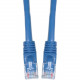 SIIG CB-5E0B11-S1 Cat.5e UTP Cable - 1 ft Category 5e Network Cable - First End: 1 x RJ-45 Male Network - Second End: 1 x RJ-45 Male Network - Blue CB-5E0B11-S1