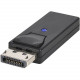 SIIG DisplayPort to HDMI Adapter - 1 Pack - DisplayPort Male Digital Audio/Video - HDMI Female Digital Audio/Video - Black - RoHS, TAA Compliance CB-DP0811-S1