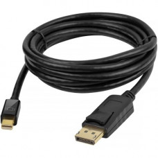 SIIG Mini DisplayPort to DisplayPort Cable - 2M - 6.56 ft DisplayPort/Mini DisplayPort A/V Cable for Audio/Video Device - First End: 1 x Mini DisplayPort Male Digital Audio/Video - Second End: 1 x DisplayPort Male Digital Audio/Video - Gold Plated Connect