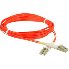 SIIG 5M Multimode 62.5/125 Duplex Fiber Patch Cable LC/LC - Fiber Optic for Network Device - 5m - 1 Pack - 2 x LC Male Network - 2 x LC Male Network - Orange - RoHS Compliance CB-FE0111-S1