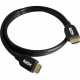 SIIG CB-H20412-S1 HDMI Cable - 3.28 ft HDMI A/V Cable - First End: 1 x HDMI (Type A) Male Digital Audio/Video - Second End: 1 x HDMI (Type A) Male Digital Audio/Video - Shielding - Black - RoHS, TAA Compliance CB-H20412-S1