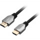 SIIG 8K Ultra High Speed HDMI Cable - 3.3ft - 3.30 ft HDMI A/V Cable for Audio/Video Device, Projector, TV, Monitor, Blu-ray Player, Desktop Computer, Notebook - First End: 1 x 19-pin HDMI (Type A) Male Digital Audio/Video - Second End: 1 x 19-pin HDMI (T
