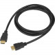 SIIG HDMI to HDMI Cable - HDMI - HDMI - 6.56ft - TAA Compliance CB-HM0042-S1