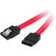 SIIG Serial ATA Cable 18" - 1.50 ft SATA Data Transfer Cable for Hard Drive, Solid State Drive - SATA - SATA - Red - 1 Pack - RoHS Compliance CB-SA0612-S1