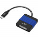 SIIG USB Type-C to DVI Video Cable Adapter - Type C USB - 1 x DVI, 1 x DVI-D, DVI CB-TC0711-S1