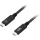 SIIG USB 3.1 Type-C Gen 1 Cable 60W - 1M - 3.28 ft USB Data Transfer Cable for Power Adapter, Desktop Computer, Notebook, Tablet, Smartphone - First End: 1 x Type C Male USB - Second End: 1 x Type C Male USB - 5 Gbit/s - Nickel Plated Connector - Black CB