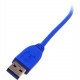 Siig SuperSpeed USB 3.0 Cable - Type A Male USB - Type A Male USB - 2m - RoHS Compliance CB-US0212-S1