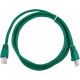 Supermicro RJ45 C5E 8ft Green with Boot. 24AWG - 8 ft Category 5e Network Cable for Network Device - First End: 1 x RJ-45 Male Network - Second End: 1 x RJ-45 Male Network - Green - 1 Pack CBL-0361L