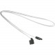 Supermicro SATA Round Straight-Right Angle 70cm Cable (CBL-0489L) - 2.30 ft SATA Data Transfer Cable - First End: 1 x SATA - Second End: 1 x SATA CBL-0489L