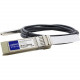 AddOn Dell Force10 CBL-10GSFP-DAC-1M Compatible TAA Compliant 10GBase-CU SFP+ to SFP+ Direct Attach Cable (Passive Twinax, 1m) - 100% compatible and guaranteed to work - RoHS, TAA Compliance CBL-10GSFP-DAC-1M-AO