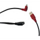 Mimo Monitors USB Data Transfer Cable - 6.56 ft USB Data Transfer Cable for Monitor - Type A USB - Red CBL-CP-USBA