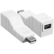 Vantec Mini DisplayPort Coupler - 1 x Mini DisplayPort Male Video - 1 x Mini DisplayPort Female Video CBL-MDMF