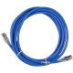 Supermicro RJ45 Cat6a 550MHz Rated Blue 10 FT Patch Cable, 24AWG - 10 ft Category 6a Network Cable for Network Device - First End: 1 x RJ-45 Male Network - Second End: 1 x RJ-45 Male Network - Patch Cable - Blue CBL-NTWK-0607