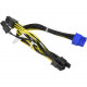 Supermicro Standard Power Cord - For Motherboard, Graphics Processing Unit, Server - Black, Blue, Yellow - 7.87" Cord Length CBL-PWEX-1017