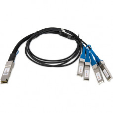 ENET Network Splitter Cable Adapter - 9.84 ft Network Cable for Network Device - First End: 1 x QSFP+ - Second End: 4 x SFP+ - Splitter Cable QSFP-4SFP10G-CU3M-ENC