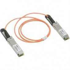 Supermicro 40GbE IB-QDR QSFP+ Active Optical Fiber 850nm Cable (10M) - 32.81 ft Fiber Optic Network Cable for Network Device, Server, Switch - First End: 1 x QSFP+ Network - Second End: 1 x QSFP+ Network - 5 GB/s CBL-QSFP+AOC-10M