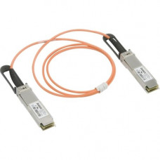 Supermicro 40GbE IB-QDR QSFP+ Active Optical Fiber 850nm Cable (1M) - 3.28 ft Fiber Optic Network Cable for Network Device, Server, Switch - First End: 1 x QSFP+ Network - Second End: 1 x QSFP+ Network - 5 GB/s CBL-QSFP+AOC-1M