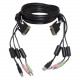 Vertiv Co Avocent KVM Cable with Audio - 12ft CBL0026
