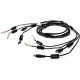 Vertiv Co AVOCENT KVM Cable - 6 ft, Single Display, HDMI, 1 x USB, 2 x Audio, Standard KVM cable CBL0126