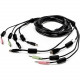 Vertiv Co AVOCENT KVM Cable - for Switch, Keyboard/Mouse, Audio/Video Device - 10 ft - USB, HDMI Video CBL0127