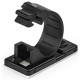 Startech.Com 100 Self Adhesive Cable Management Clips - Ethernet/Network Cable/Office Desk Cord Organizer - Sticky Wire Holder/Clamp Black - Small multi-purpose cable clips for 0.47in (12mm) bundles - Strong 3M adhesive backing & 0.21in (5.3mm) mounti