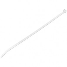 Startech.Com 100 Pack 10" Cable Ties - White Extra Large Nylon/Plastic Zip Ties Adjustable Network Cable Wraps UL TAA - Cable ties for 2.7"/68 mm bundle diameter - Extra Large nylon/plastic zip wraps for electrical/network cable/Tool-less/Indust