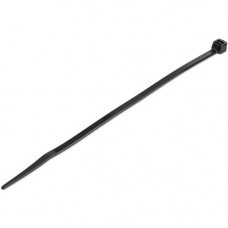 Startech.Com 100 Pack 6" Cable Ties - Black Medium Nylon/Plastic Zip Ties Adjustable Network Cable Wraps UL TAA - Cable ties for 1.4"/36 mm bundle diameter - Medium nylon/plastic zip wraps for electrical/network cable/Tool-less/Industrial streng