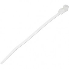 Startech.Com 100 Pack 4" Cable Tie with Mounting Hole - Screw Mount Zip Ties - Mountable Nylon Network Cable Tie Wraps - Self Locking - UL - 100 pk cable tie with mounting hole for 0.98in/25mm bundle dia - Screw down mountable head self locking nylon