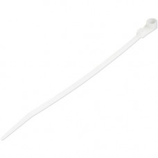 Startech.Com 100 Pack 4" Cable Tie with Mounting Hole - Screw Mount Zip Ties - Mountable Nylon Network Cable Tie Wraps - Self Locking - UL - 100 pk cable tie with mounting hole for 0.98in/25mm bundle dia - Screw down mountable head self locking nylon