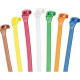 Panduit Cable Tie - Orange - 1000 Pack - 40 lb Loop Tensile - Nylon 6.6 - TAA Compliance CBR3I-M3