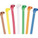 Panduit Cable Tie - White - 1000 Pack - 40 lb Loop Tensile - Nylon 6.6 - TAA Compliance CBR3I-M10